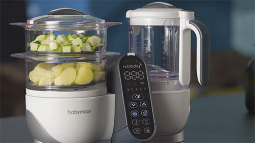 Robot multifonction BABYMOOV Nutribaby+ Préparateur culinaire